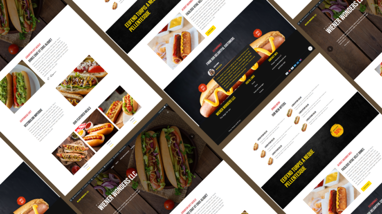 Hotdog Website